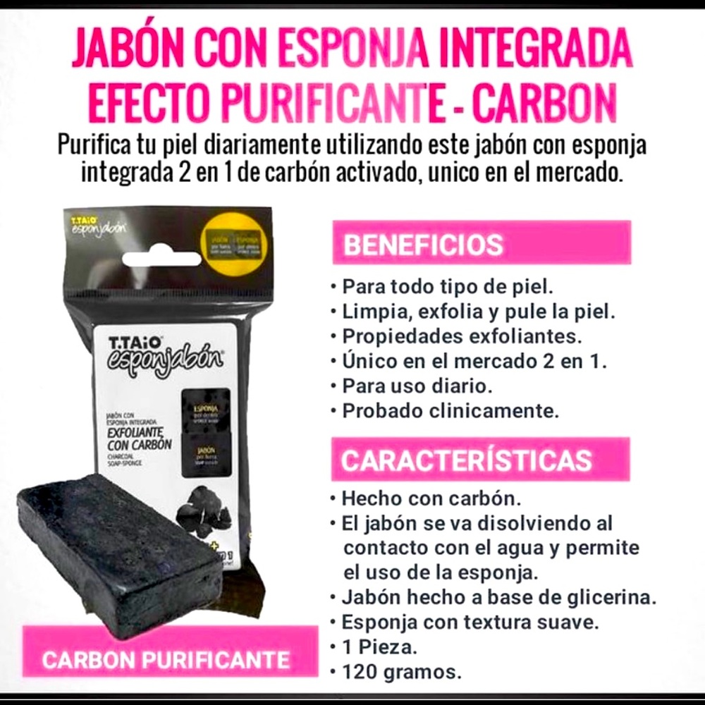 ESPONJABON ORIGINAL CHARCOAL